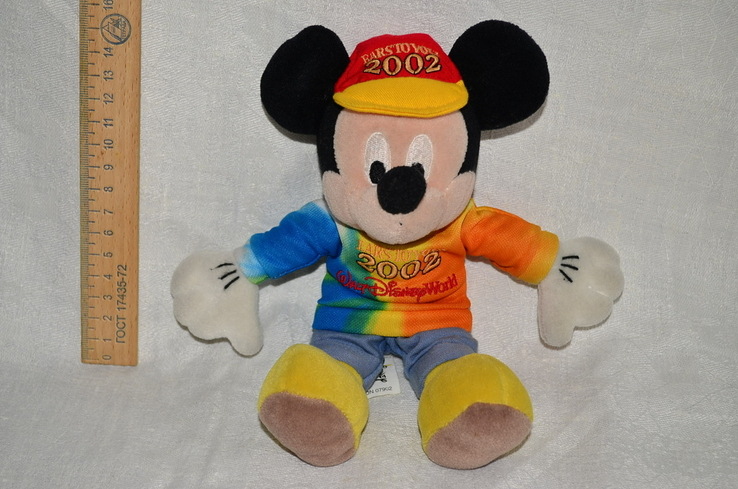 Игрушка мягкая Mickey Mouse Микки Маус walt disney world мышонок мультипликационный герой, photo number 3