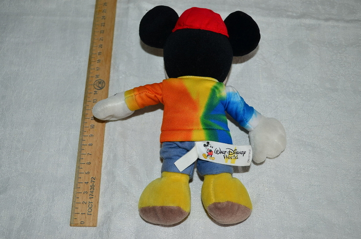 Игрушка мягкая Mickey Mouse Микки Маус walt disney world мышонок мультипликационный герой, numer zdjęcia 4