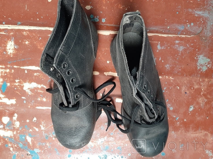 Советские кирзовые ботинки 42 размер новые, фото №2