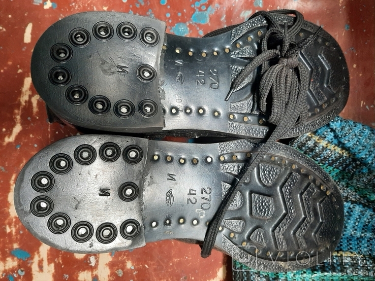 Советские кирзовые ботинки 42 размер новые, фото №4