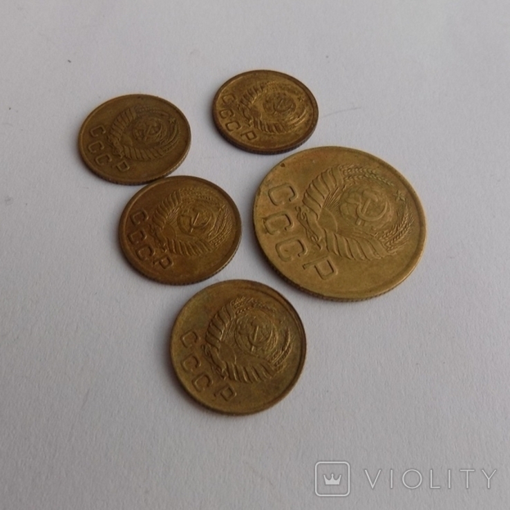 Монеты ссср по - копейке +3 коп, фото №11