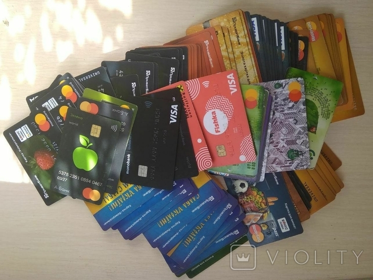 Более 3500 штук банковская карта Украина, фото №5