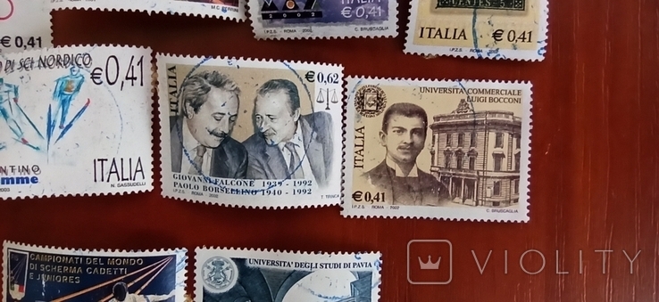 Почтоыые марки Италии, фото №4