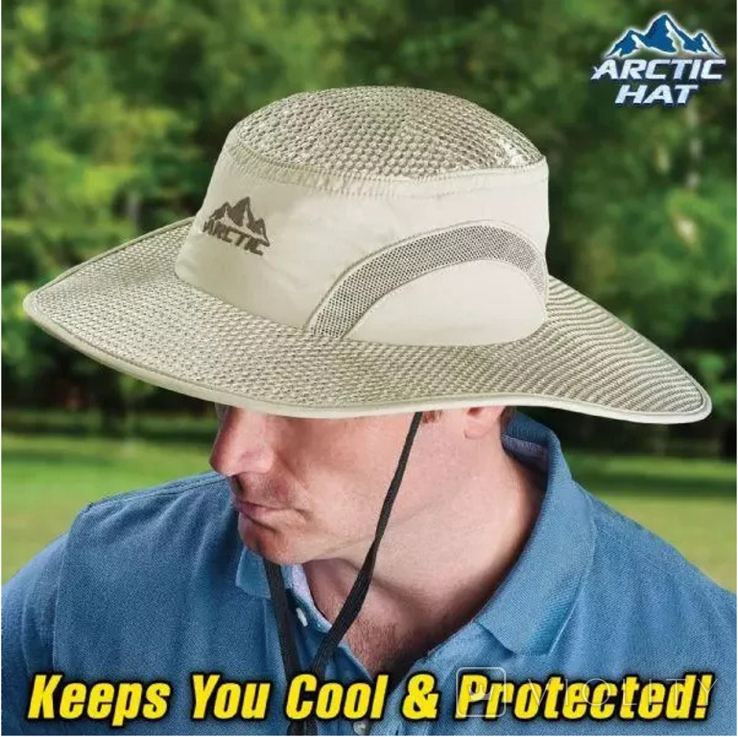 Летняя солнцезащитная термо шляпа, фото №4