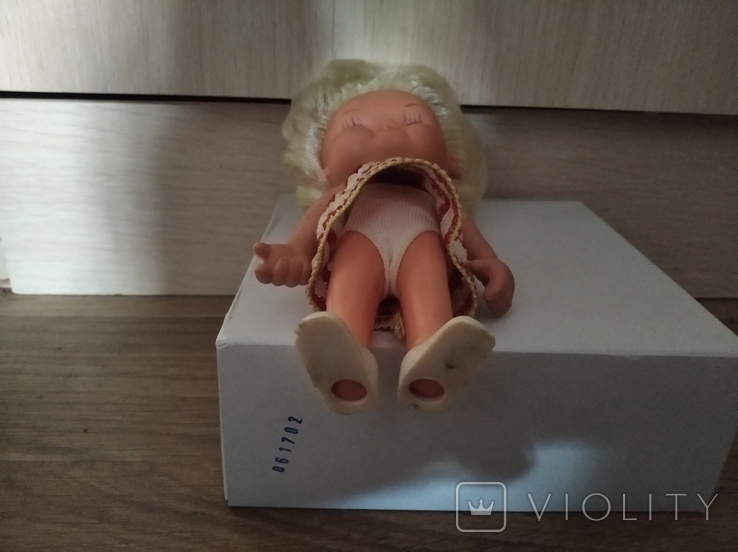 Кукла немецкая ГДР копытко в отменном состоянии, фото №3