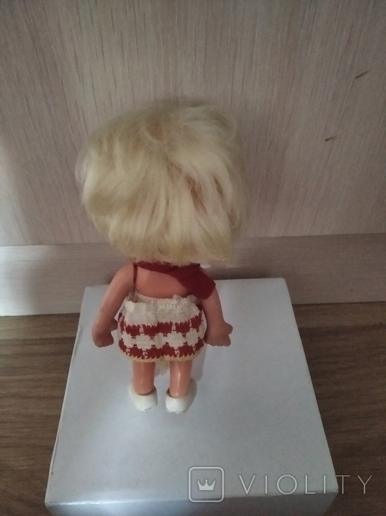 Кукла немецкая ГДР копытко в отменном состоянии, фото №6