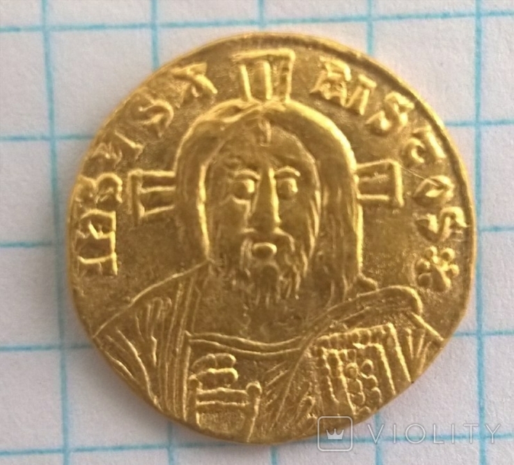 Солид Михаила III Византия, фото №3