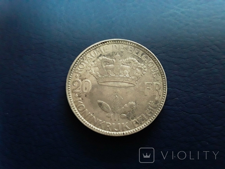 Бельгия, 20 франков, 1935г., фото №4