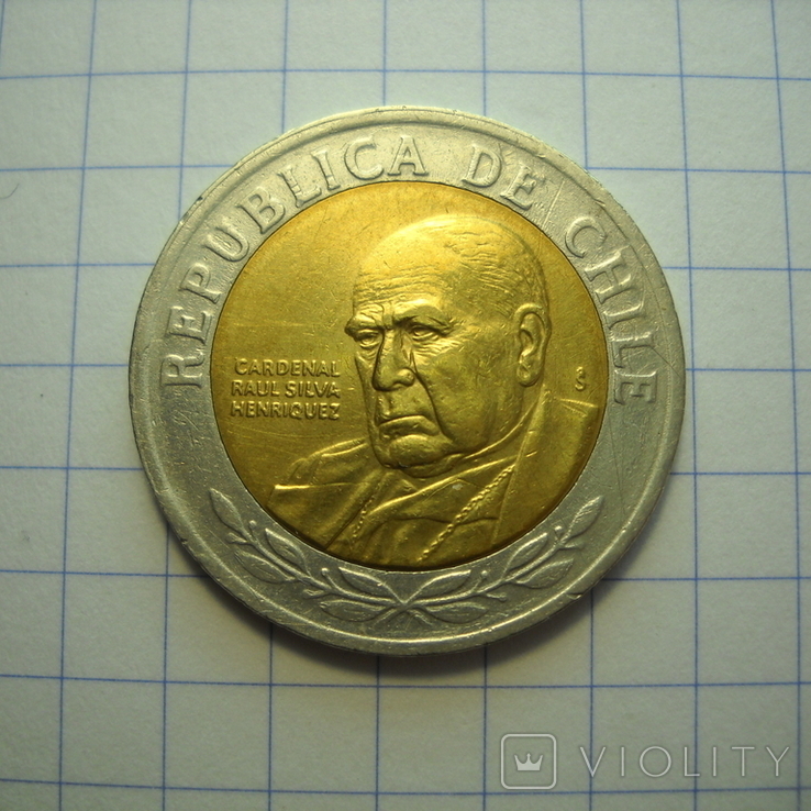 Чили, 500 песо 2003 г.
