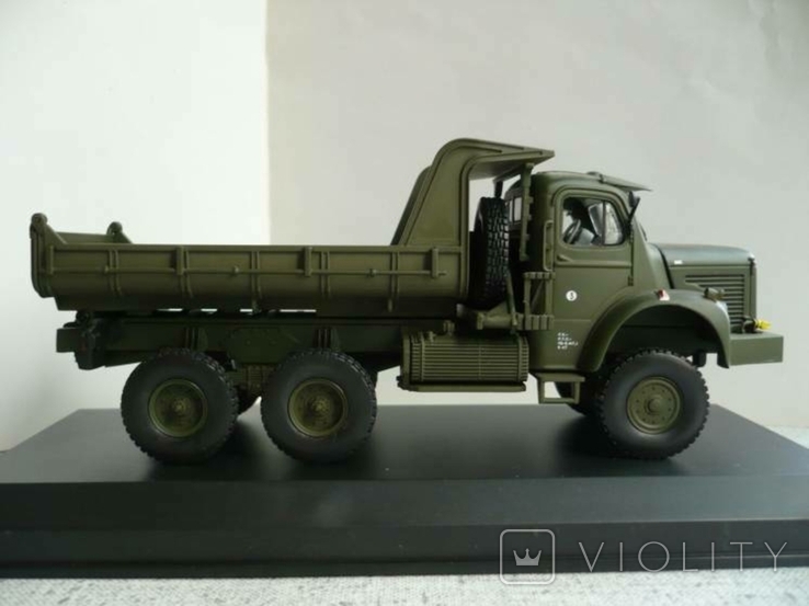 Berliet GBC 8 6Х6 - самосвал 1:43 Norev, фото №6