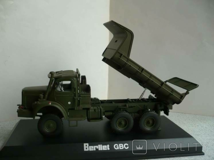 Berliet GBC 8 6Х6 - самосвал 1:43 Norev, фото №8