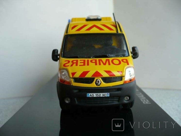 Renault Master - пожарная безопасность 1:43 Norev, фото №5