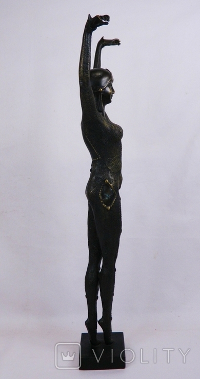 Бронзовая скульптура "Танцующая девушка", фото №5
