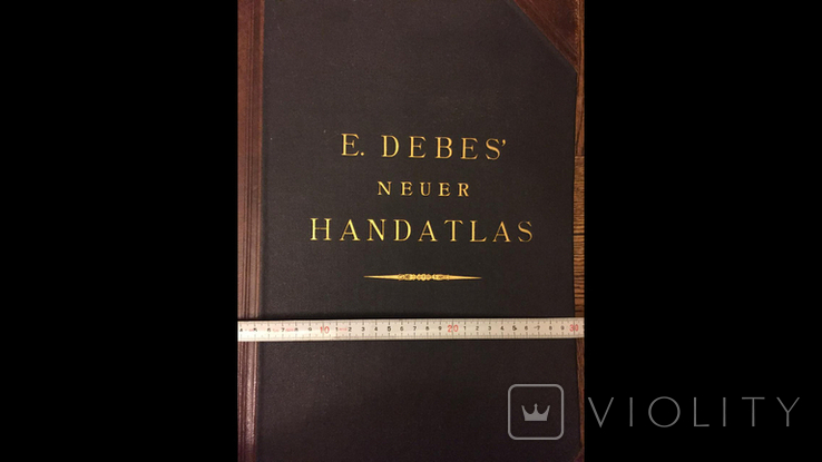 Большой географический атлас E.Debes` Neuer HANDATLAS, фото №6