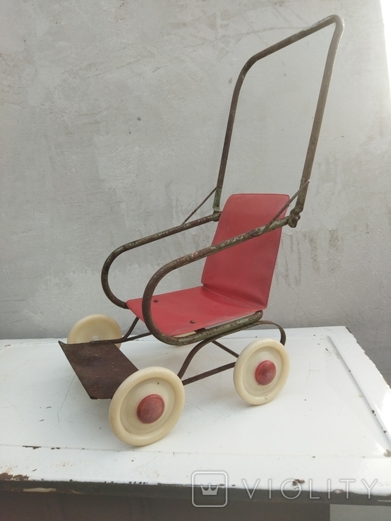 Ретро коляска для куклы, фото №5