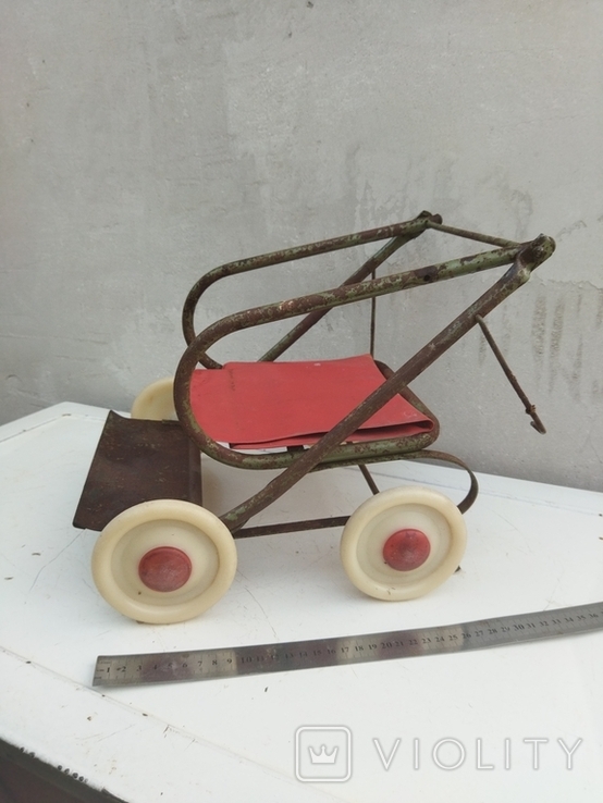 Ретро коляска для куклы, фото №9