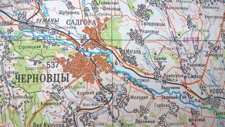 Карта генштаб СССР Львов, фото №5