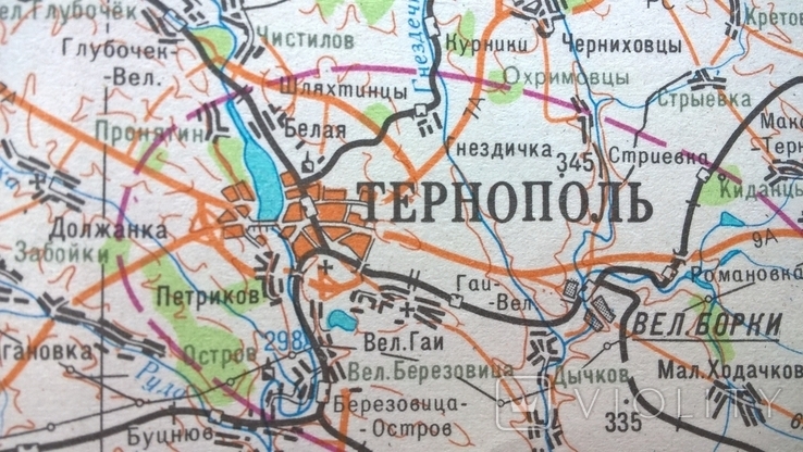 Карта генштаб СССР Львов, фото №6