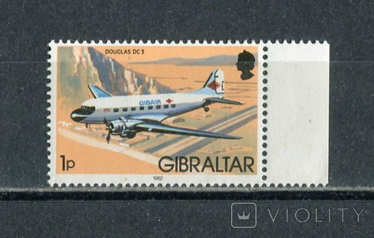 Гибралтар, авиация. MNH 1982 г.