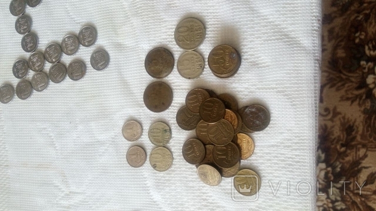Набор российских монет 62 шт