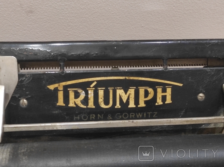 Typewriter TRIUMPH Germany (early 20th century), photo number 4