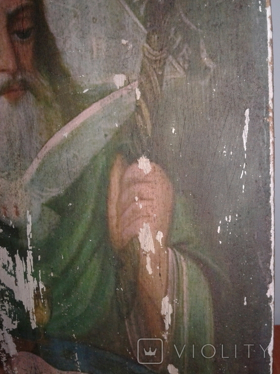 Икона Троица копия (28*20,5*1,5см), фото №8