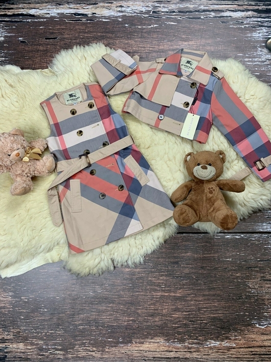 Юбка-Пальто на девочку Burberry Рост 110 и 130, photo number 4