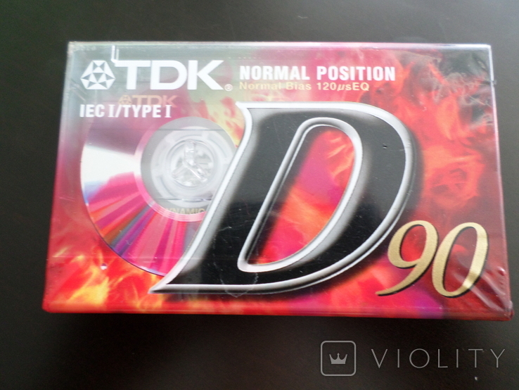 Касета TDK D 90 (Release year: 1997), фото №2