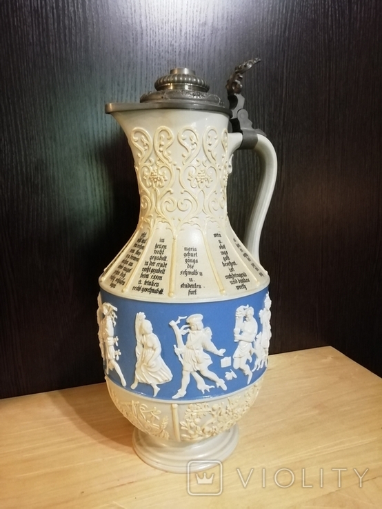 Старинный кувшин Wedgwood Рубеж 19-20 века., фото №2