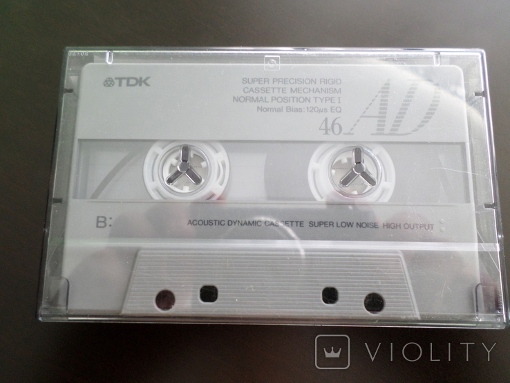 Касета TDK AD 46 (Release year: 1991), фото №2