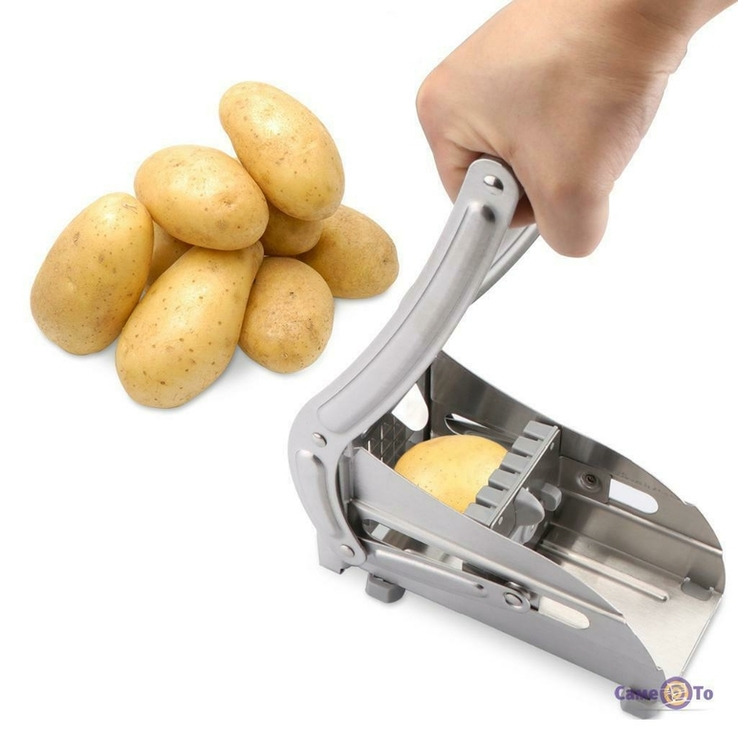 Картофелерезка (овощерезка) механическая, устройство для резки картофеля фри, фото №3