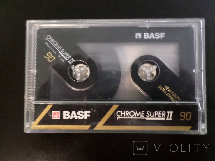 Касета Basf Chrome Super II 90 (Release year: 1991), фото №2