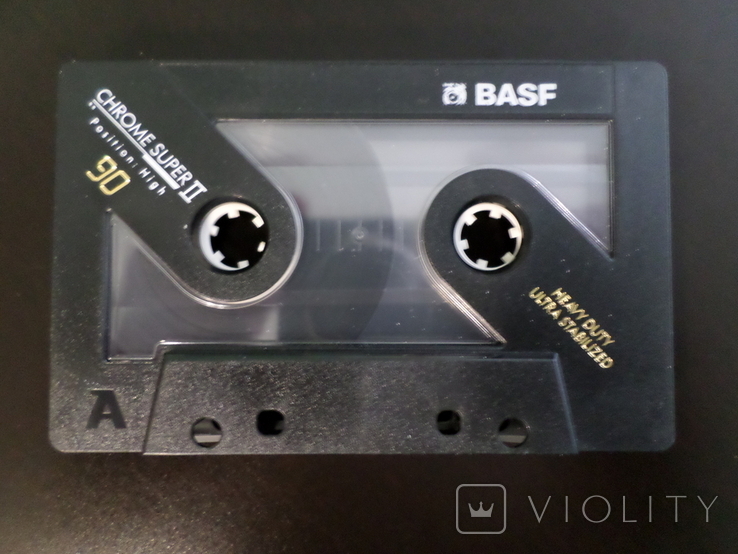 Касета Basf Chrome Super II 90 (Release year: 1991), фото №5