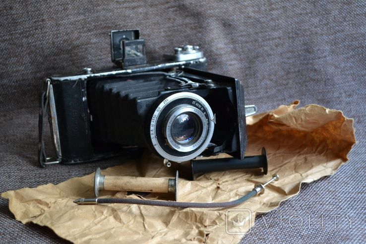Фотоаппарат Москва-1, 1947 год., № 4705389, упаковка., фото №3