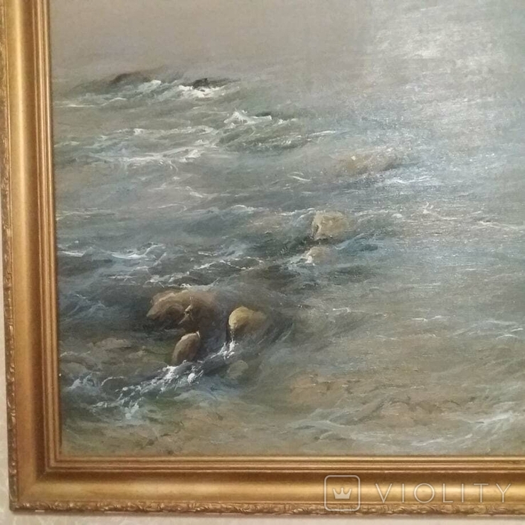 Річковий пейзаж. Автор І.Тащук. Великий розмір 1,5м.х1м., photo number 9