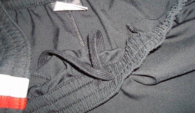 Nike оригинал Спортивные повседневные подростковые шорты черные с полосками XL, photo number 9