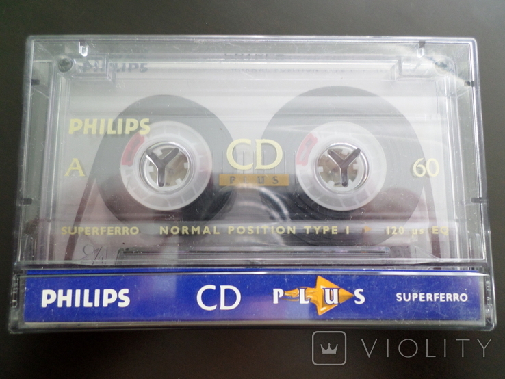 Касета Philips CD plus 60 (Release year: 1996), фото №2