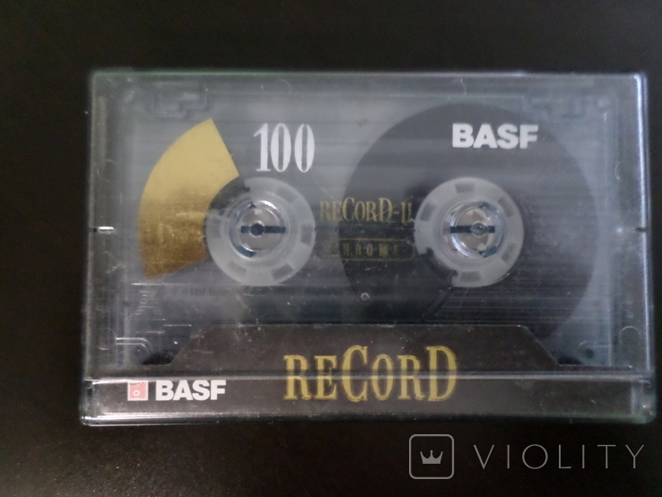 Касета Basf Record II 100 (Release year: 1996-98)