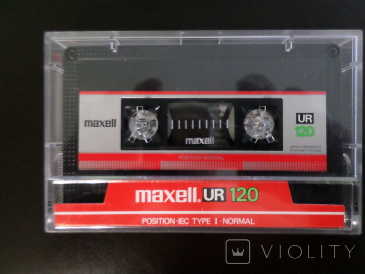 Касета Maxell UR 120 (Release year: 1985), фото №2