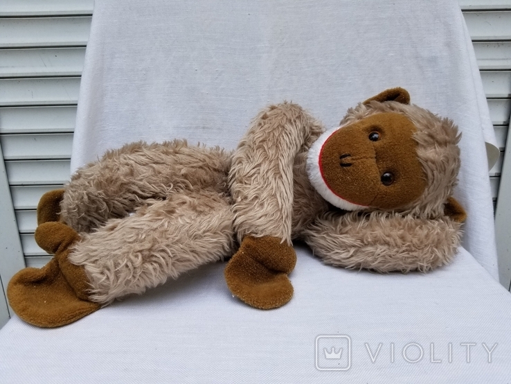 Мягкая игрушка обезьяна 60 см, фото №6