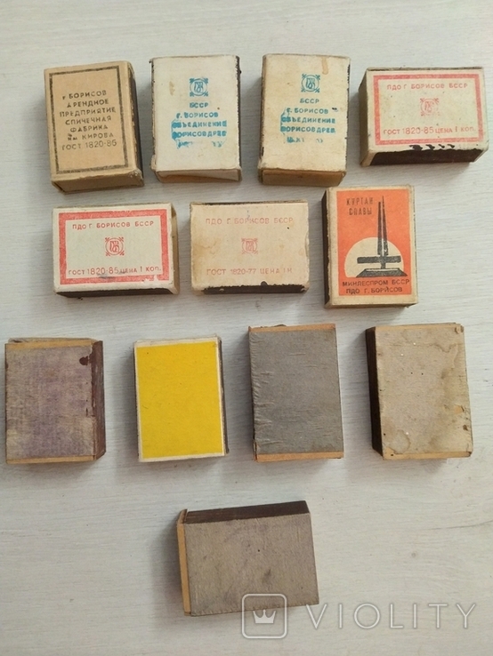 Спичечные коробки времён СССР (разных категорий), фото №3