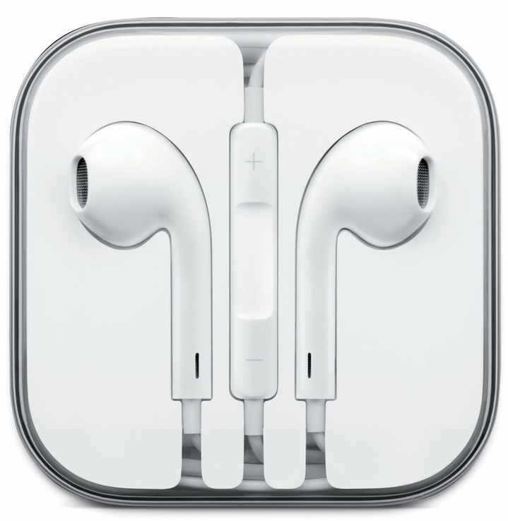 Навушники Apple EarPods 3.5 mm дротові Нові Оригінал