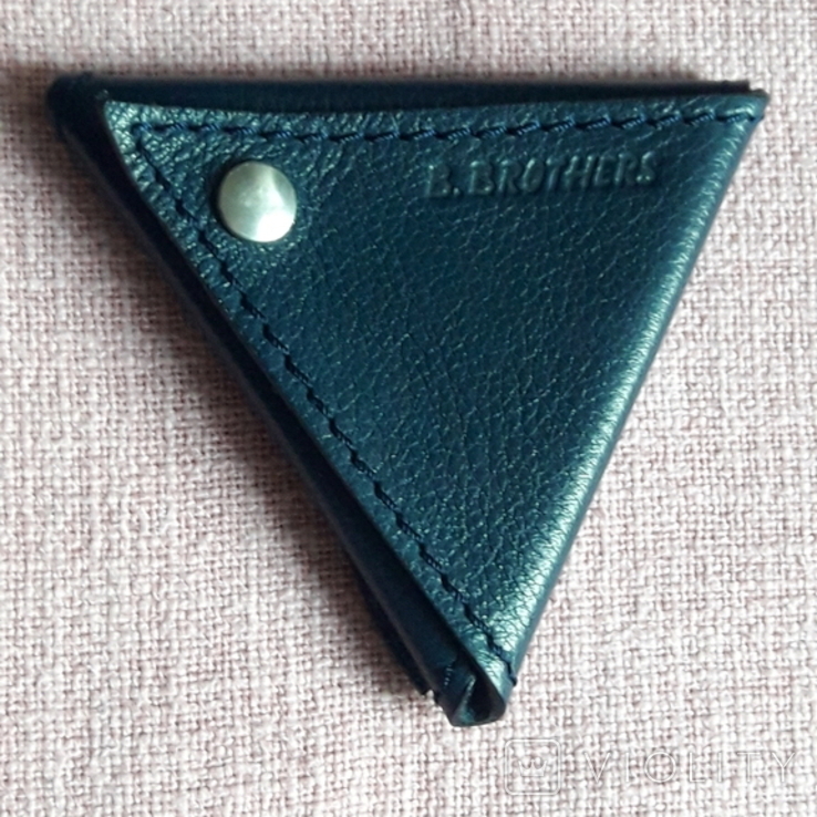 Брендовый кошелёк под купюры кожа, Brooks Brothers, Американский бренд, фото №3
