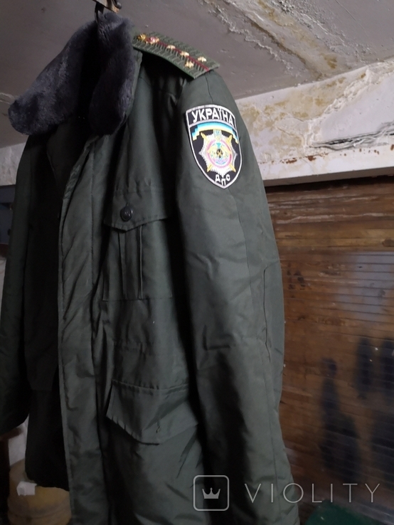 Бушлат куртка женская маленькая военная тюремная служба МВД полынь, фото №6