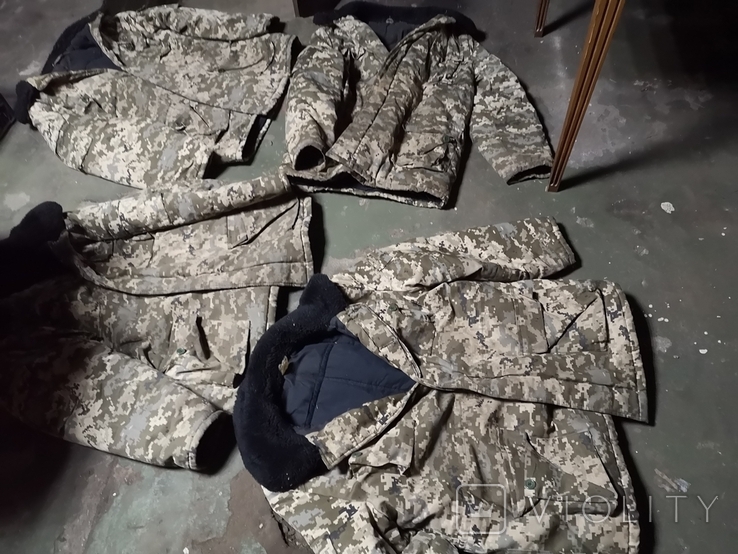 4 бушлата курточки военные армейские ЗСУ охрана ВОХР спецодежда, фото №3