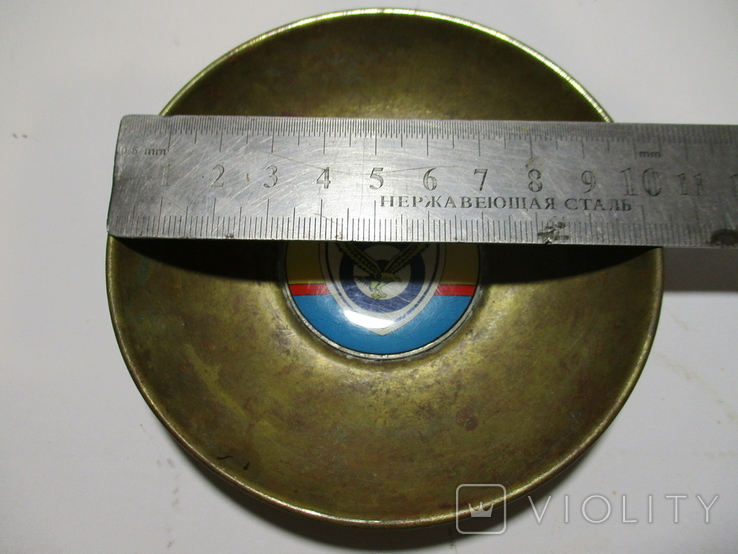 Ashtray of the Greek Air Force. (I hope I was not mistaken), photo number 6