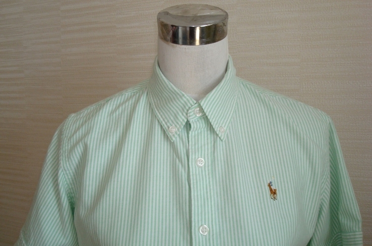 Polo Ralph Lauren оригинал Женская стильная рубашка в полоску кор. рукав хлопок 10, photo number 4