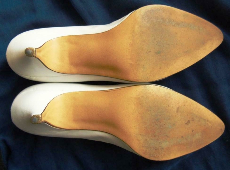 Туфли женские, натуральная кожа. размер 37, стелька 24,5 см. Германия., фото №5