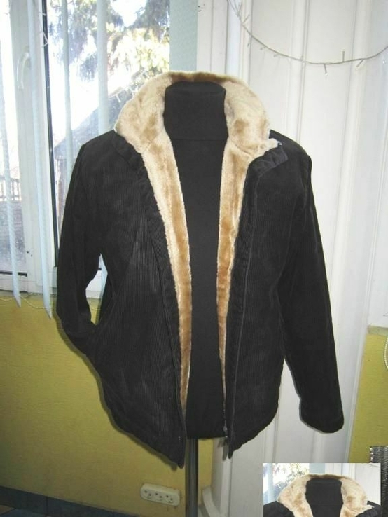 Тёплая мужская куртка BASIC LINE на меху. Лот 342, фото №2