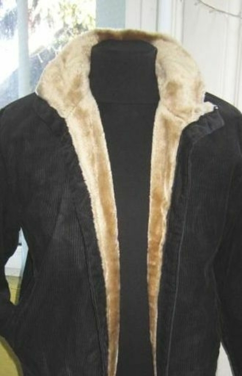 Тёплая мужская куртка BASIC LINE на меху. Лот 342, фото №5